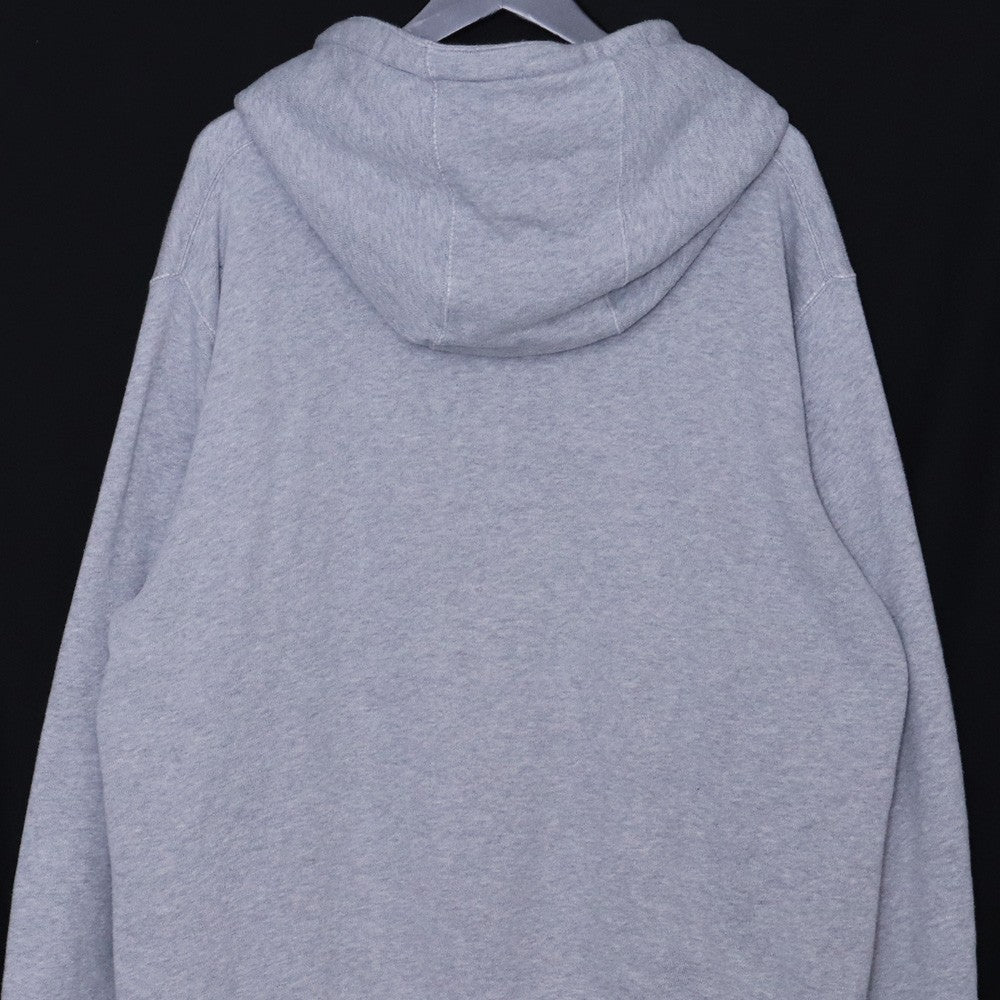 GUCCI 23AW Interlocking G Cotton Jersey Hoodie Gray Size L