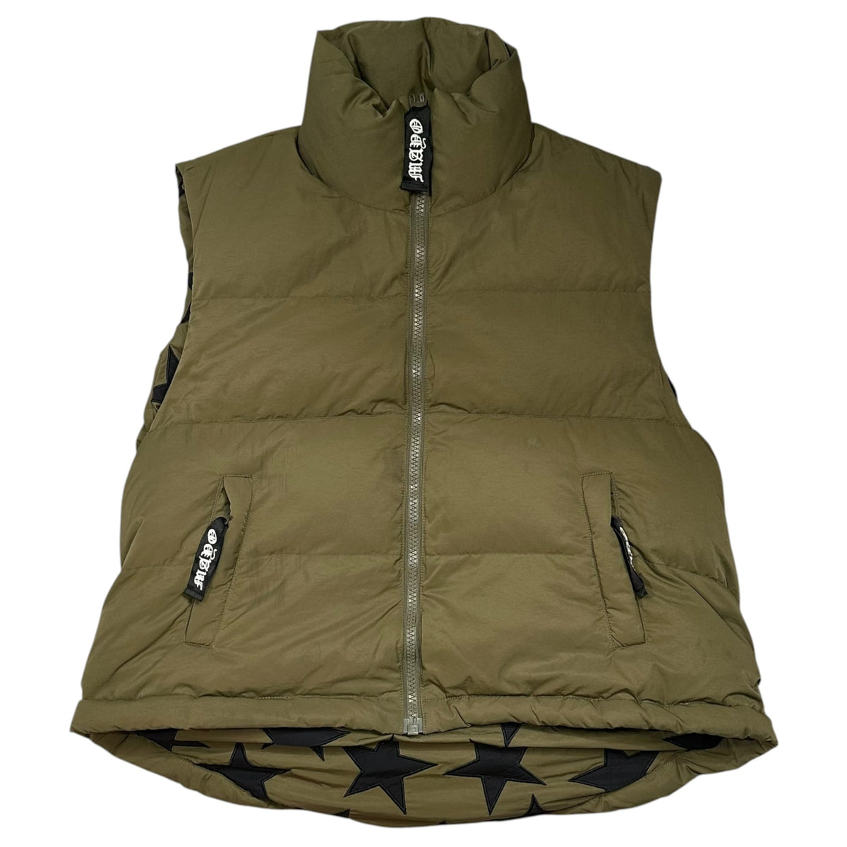 Mayo 24AW Reversible Meteor Shower Down Vest Multi Size M