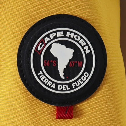 CAPE HORN Yellow Grey Reversible Down Jacket Size 52