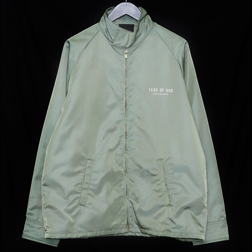 FEAR OF GOD SEVENTH Indecent Dry Green Bomber Jacket Size M
