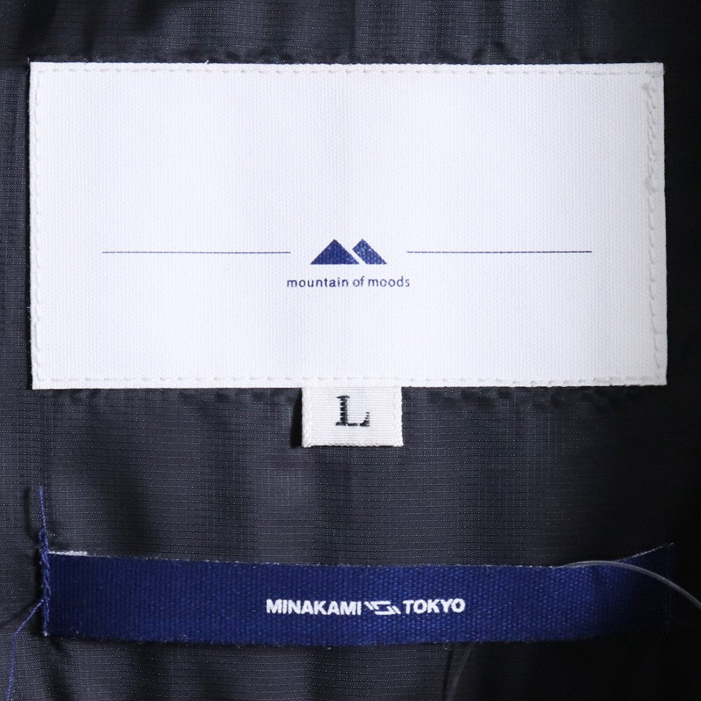 MOUNTAIN OF MOODS Zip-Up Fleece Jacket Black Size L