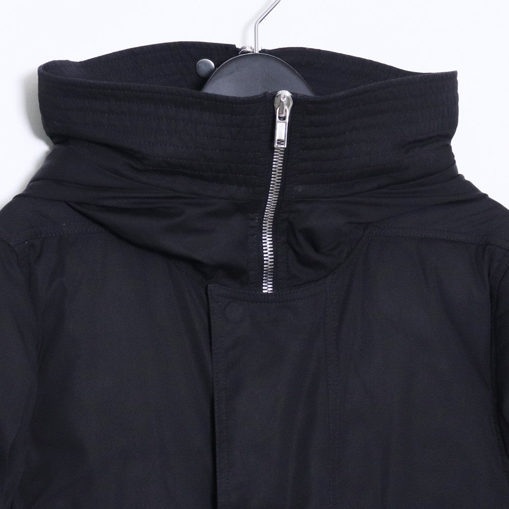 RICK OWENS 19AW Jumbo Parka Brother Coat Black Size 46