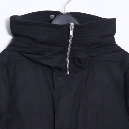 RICK OWENS 19AW Jumbo Parka Brother Coat Black Size 46