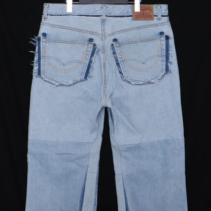 READYMADE 24SS Wide Flare Denim Jeans Indigo Size W36 L31