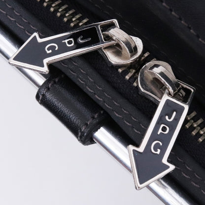 JEAN PAUL GAULTIER Metal Frame 2-Way Bag Black Size F