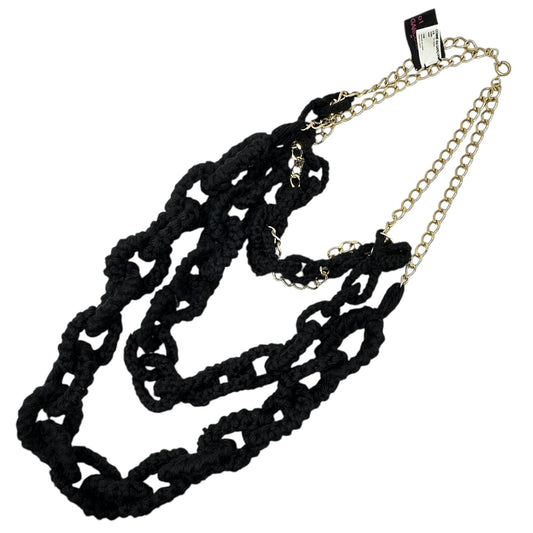 tricot COMME des GARCONS Triple-Strand Knit Necklace B&G