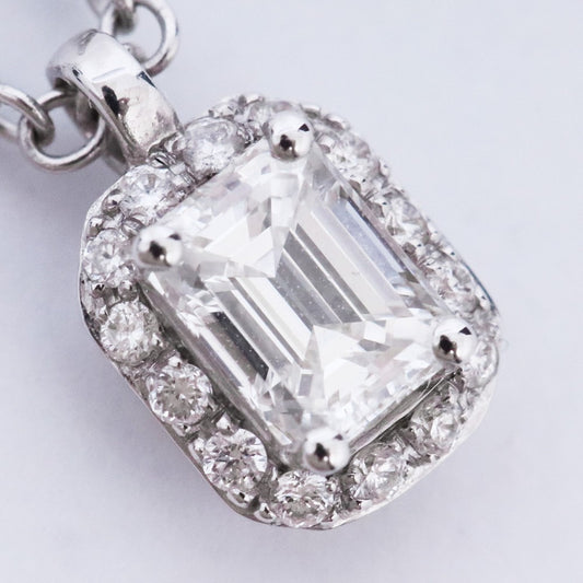 DAMIANI Minou White Gold 0.3ct Diamond Necklace Size F