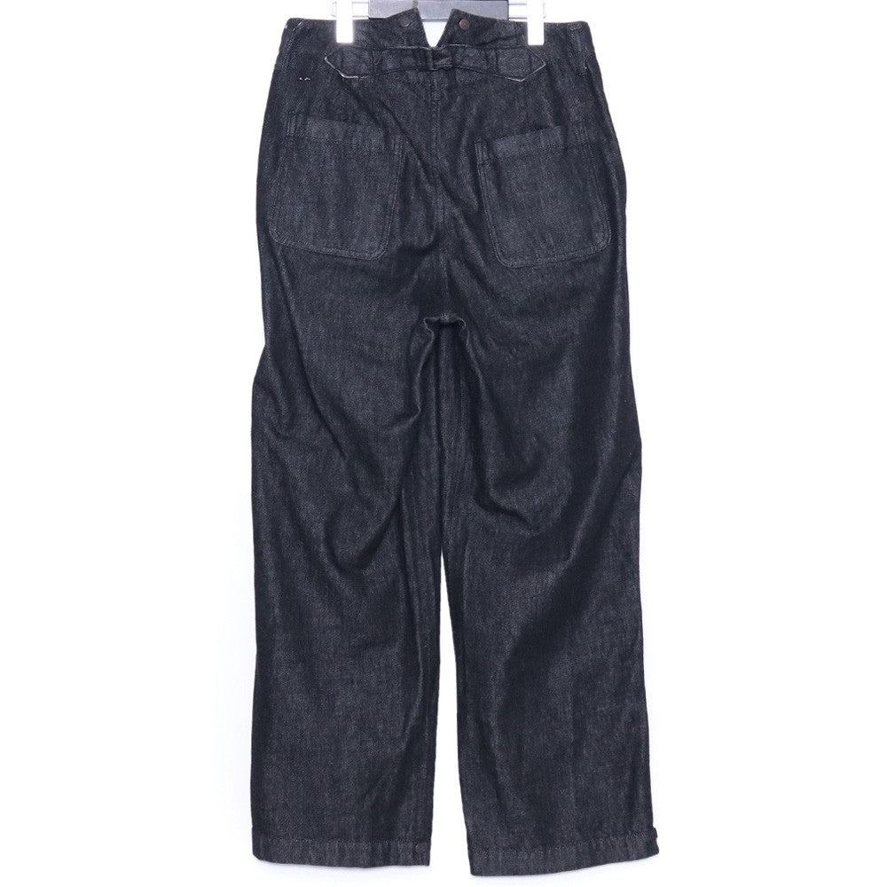 ISO x ANACHRONORM 25AW Washed Baggy Denim Black Size 1