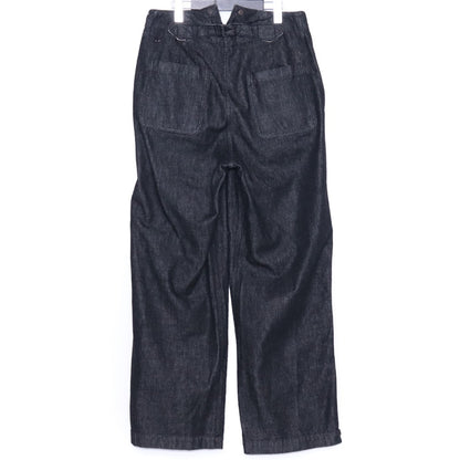 ISO x ANACHRONORM 25AW Washed Baggy Denim Black Size 1