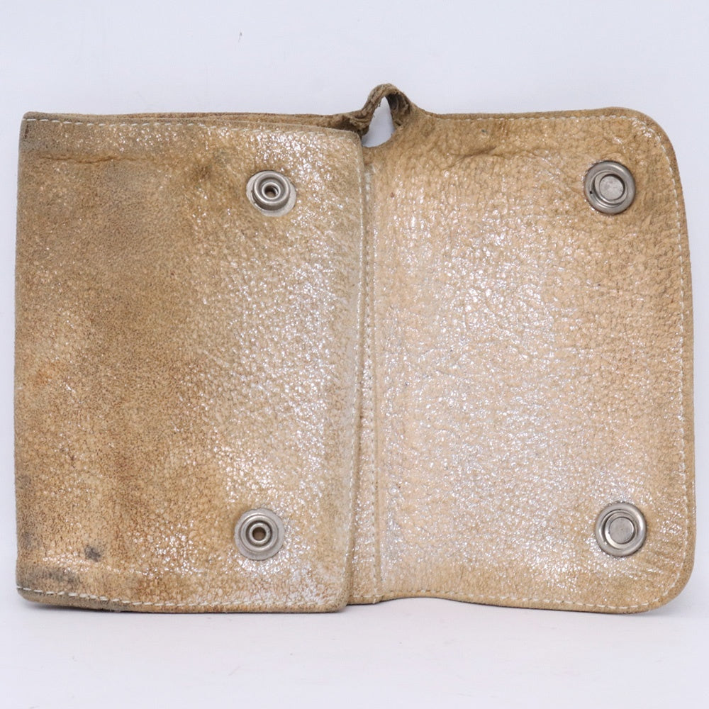CHROME HEARTS Wave Mini Crossball Wallet Brown Size ONE SIZE