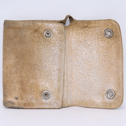 CHROME HEARTS Wave Mini Crossball Wallet Brown Size ONE SIZE