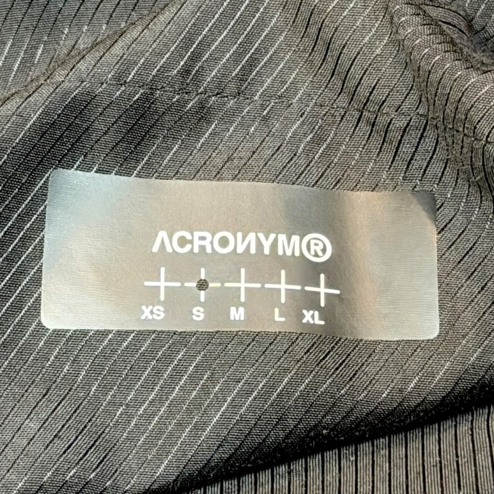 ACRONYM 25SS Encapsulated Nylon Double Pants Black Size S