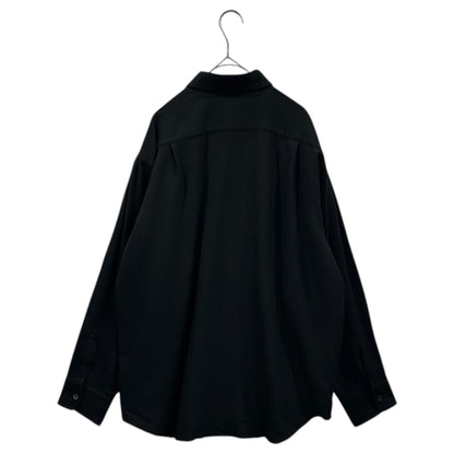 COMME des GARCONS 80s Knit Lace Patch Wool Sweater