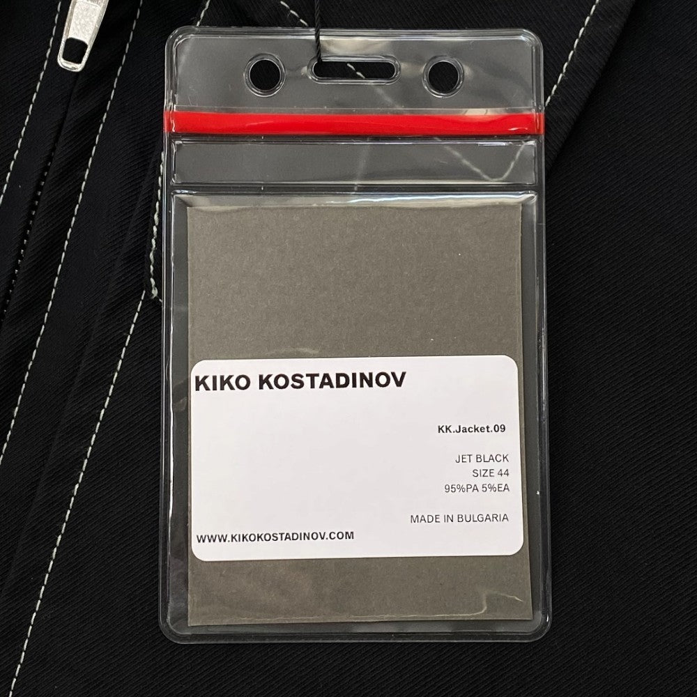KIKO KOSTADINOV KK.JACKET.09 Stitch Jacket Black Size 44