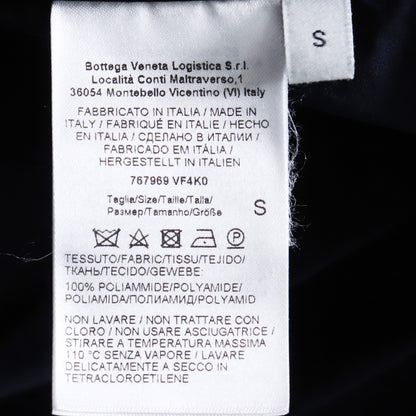Bottega Veneta Lightweight Navy Tech Stitch Jacket Size S