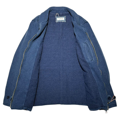 Ron Herman DENIM Indigo Melton Rider Wool Blend Size L