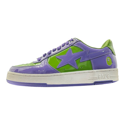 A BATHING APE Patent Bape Sta Sneakers Multi Size 9.5