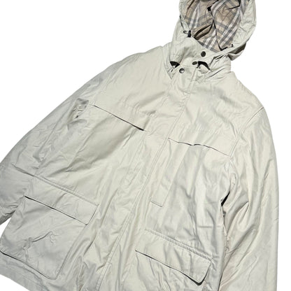 BURBERRY LONDON 2-Way Down Liner Jacket Beige Size S