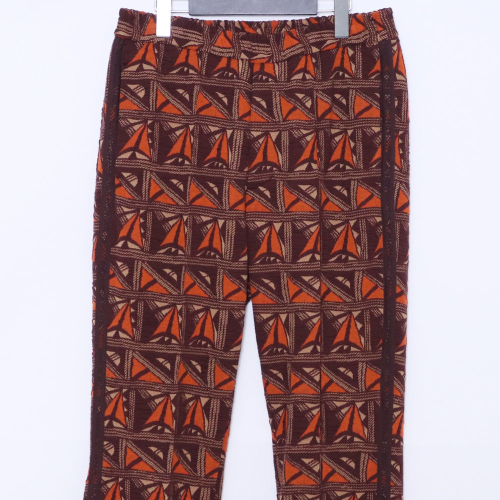 SASQUATCHFABRIX. 25SS Bootcut Track Pants Dark Brown Size M
