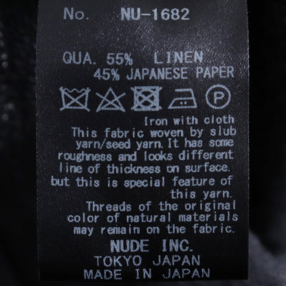 Nude: Masahiko Maruyama Drop Crotch 2 Tucks Jacket Size 1