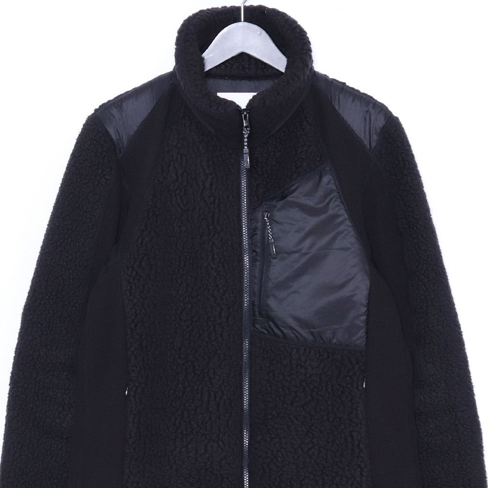 MOUNTAIN OF MOODS Zip-Up Fleece Jacket Black Size L