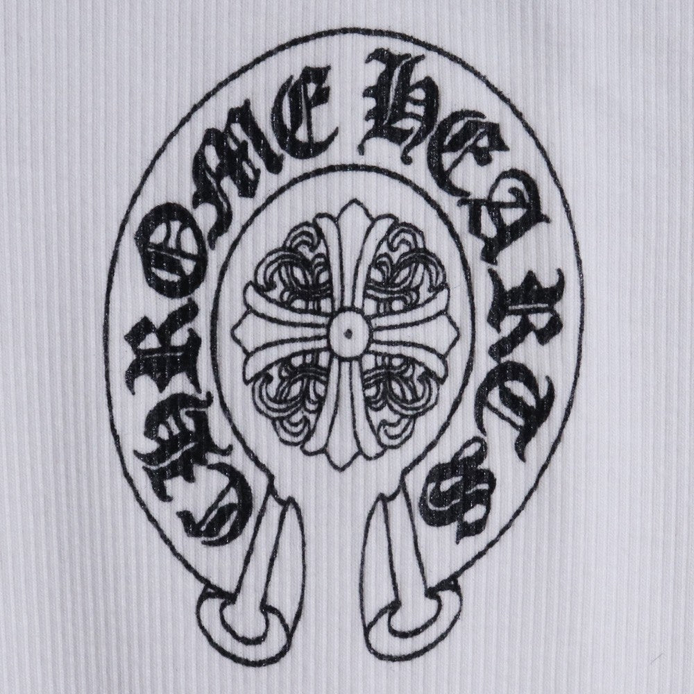CHROME HEARTS OLD 90s Cemetery Cross T-Shirt White Size M