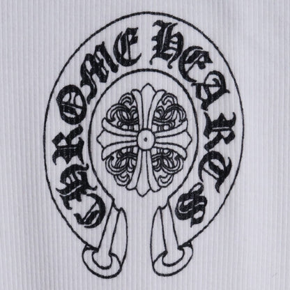 CHROME HEARTS OLD 90s Cemetery Cross T-Shirt White Size M