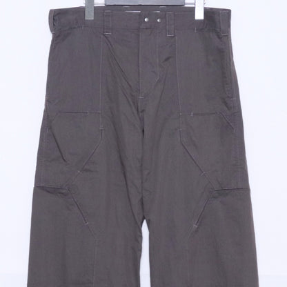 GRAY 25SS 12-Pocket Panel Pants Black Size 46