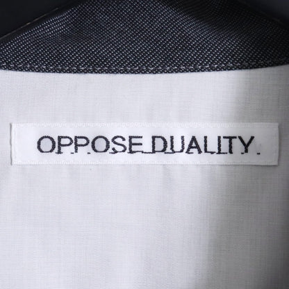 OPPOSE DUALITY 25AW Gray Panel Shirt Size 44