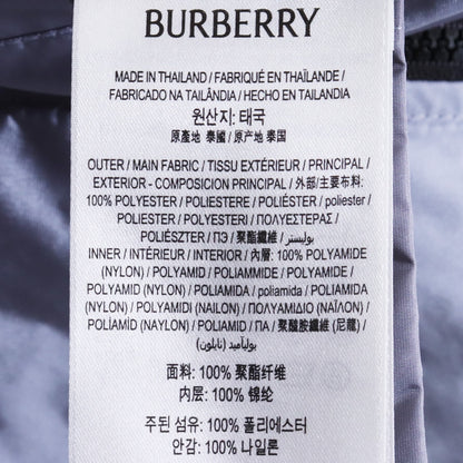 Burberry 26SS Reversible Check Hooded Jacket Gray Size XS
