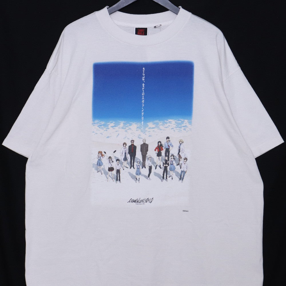 SAINT MICHAEL x Evangelion EV SS T-Shirt White Size XL