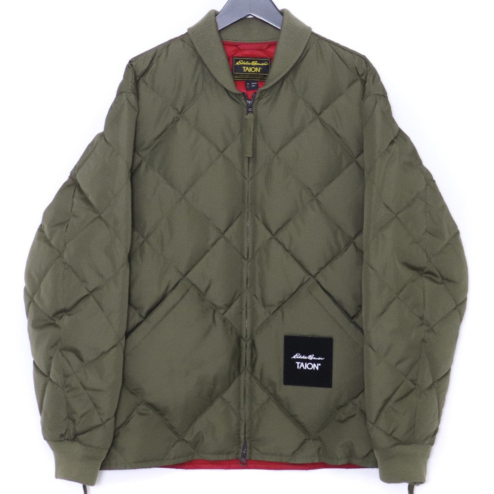 TAION x EDDIE BAUER SKYLINER Down Jacket Khaki Size XL