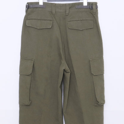 AWASA 25AW Cotton Washi Cargo Pants Khaki Size 2