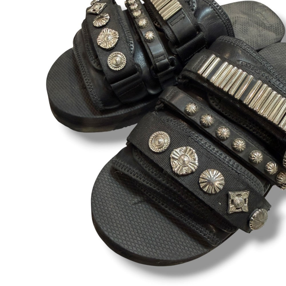 SUICOKE 23SS Toga Pulla Strap Sandals Black Size 26CM