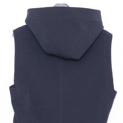DEVOA SCHOELLER High Neck Hooded Vest Black Size 2