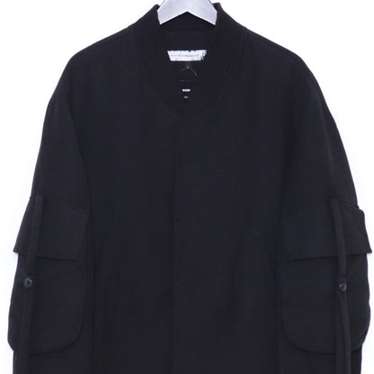 SOSNOVSKA LOOM OSAKA Wide Patch Pocket Bomber Black Size S