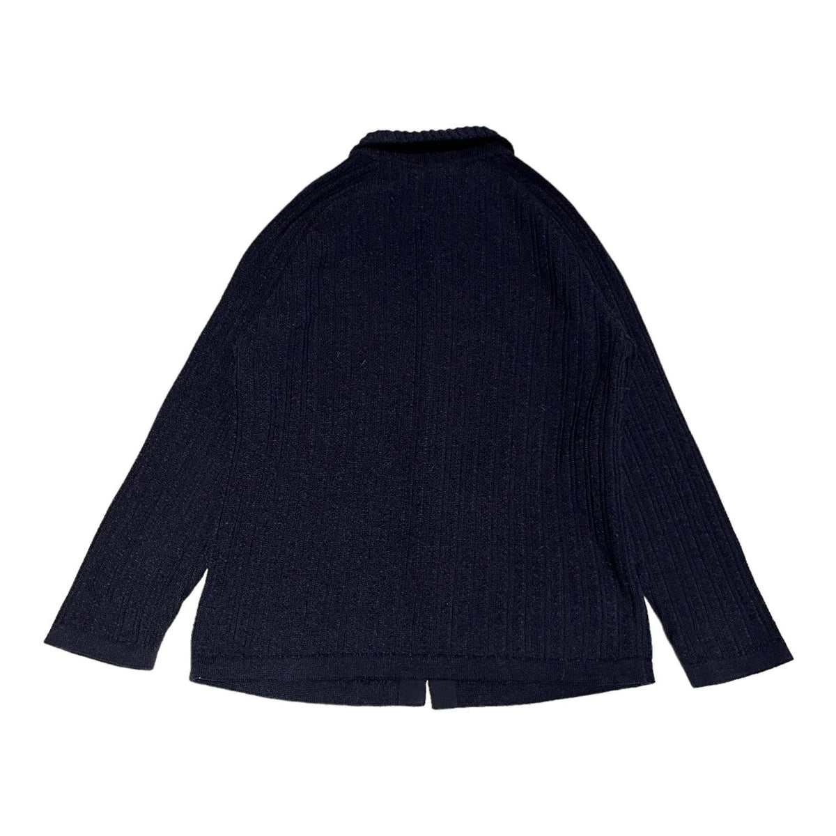 Ermenegildo Zegna Wool Knit Coverall Jacket Size 48 S