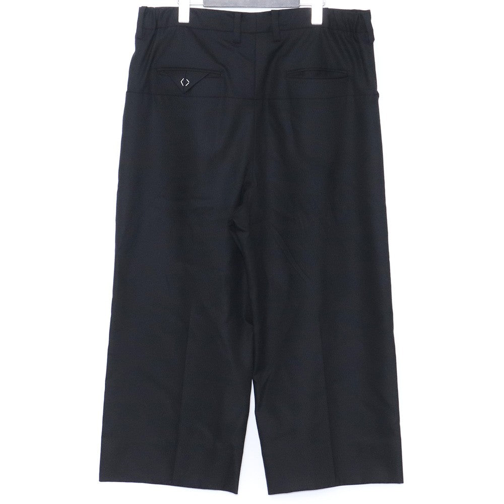SUNSEA N.M Thickened Wide Pants Black Size 2
