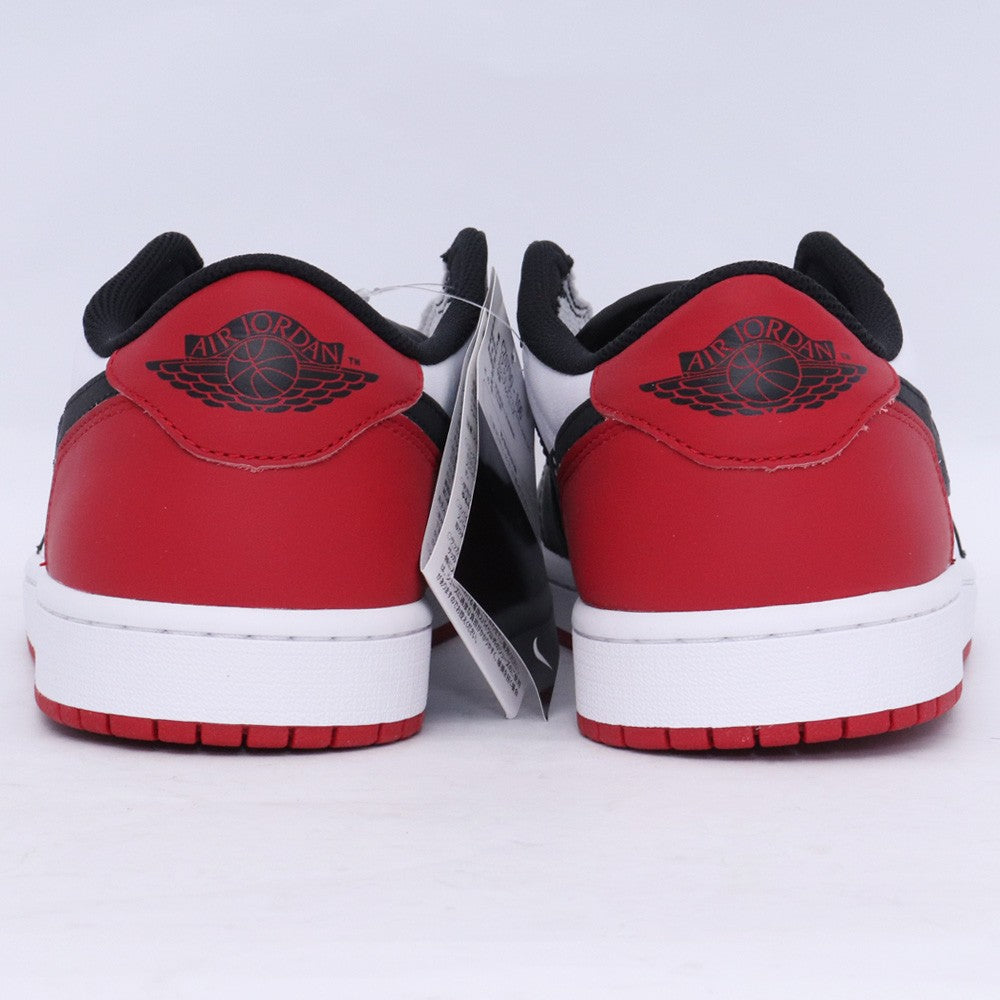 NIKE AIR JORDAN 1 Retro Low OG Black Toe Sneakers Size 29cm