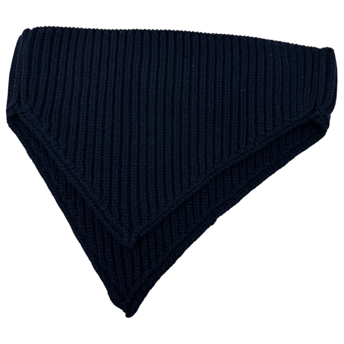 JIL SANDER 23AW Foulard Knit Neck Warmer Navy Size U