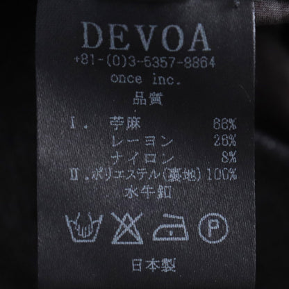 DEVOA Cargo Drop Crotch Pants Black Size 3