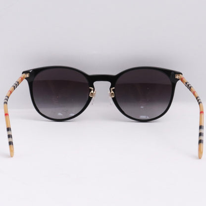 Burberry Black Brown Check Sunglasses Size F