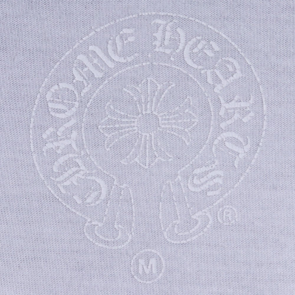 CHROME HEARTS Foti Print T-Shirt White Size M
