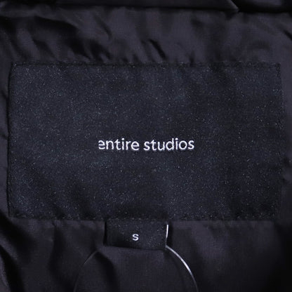 ENTIRE STUDIOS MML HOODED PUFFER Down Jacket Black Size S