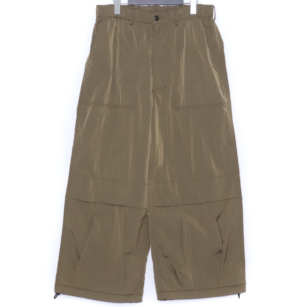 SASQUATCHFABRIX. 25SS Nylon Cargo Pants Olive Size M