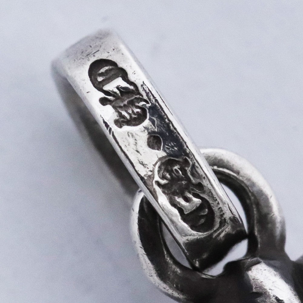 Chrome Hearts Babyfat CH Cross Charm Silver Size F