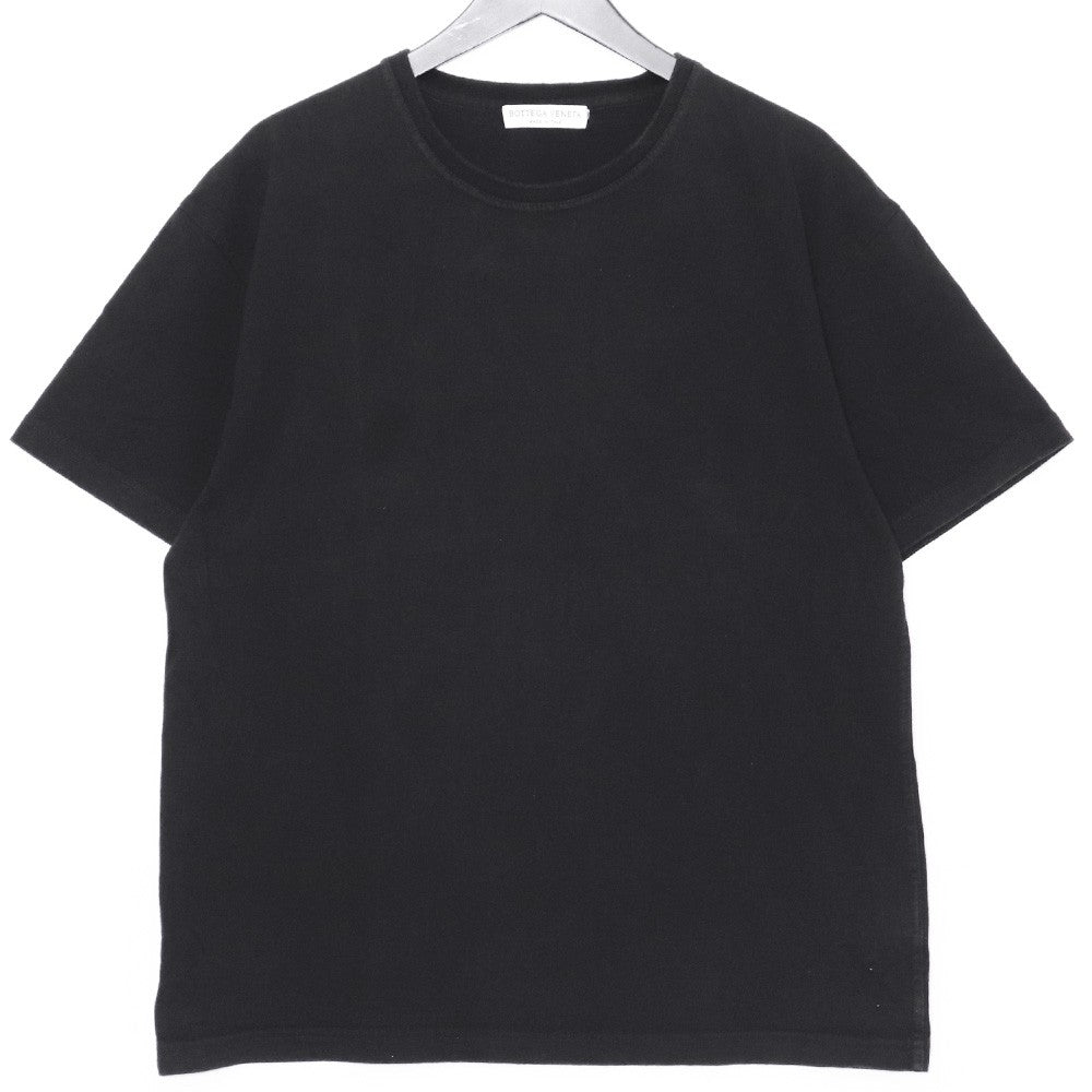 BOTTEGA VENETA Crewneck Logo T-Shirt Black Size 52