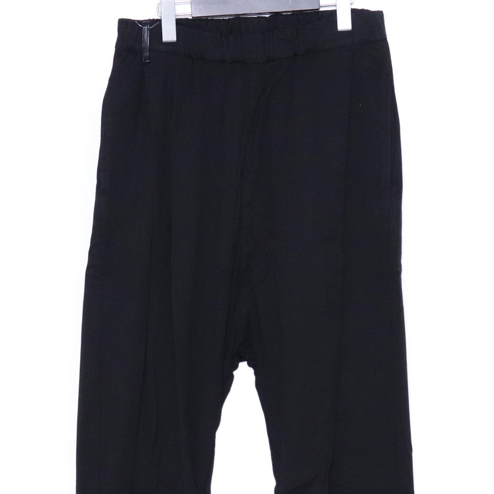 ISAMU KATAYAMA BACKLASH Rayon Silk Pants Black Size S