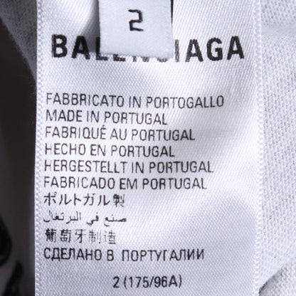 BALENCIAGA 22AW Upside Down Reconstructed T-Shirt Size 2
