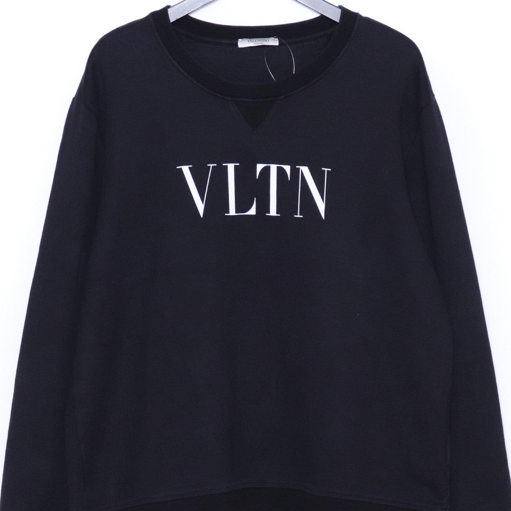 VALENTINO VLTN Logo Long Sleeve Sweatshirt Black Size L